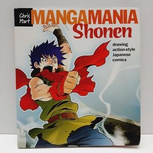 🍒 Manga Mania: Shonen: Drawing Action-Style Japanese Comics by Christopher Hart